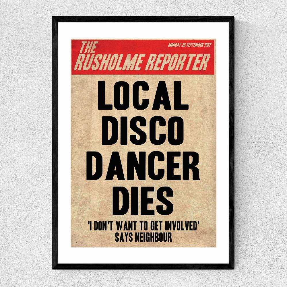 east end prints Death of a Disco Dancer