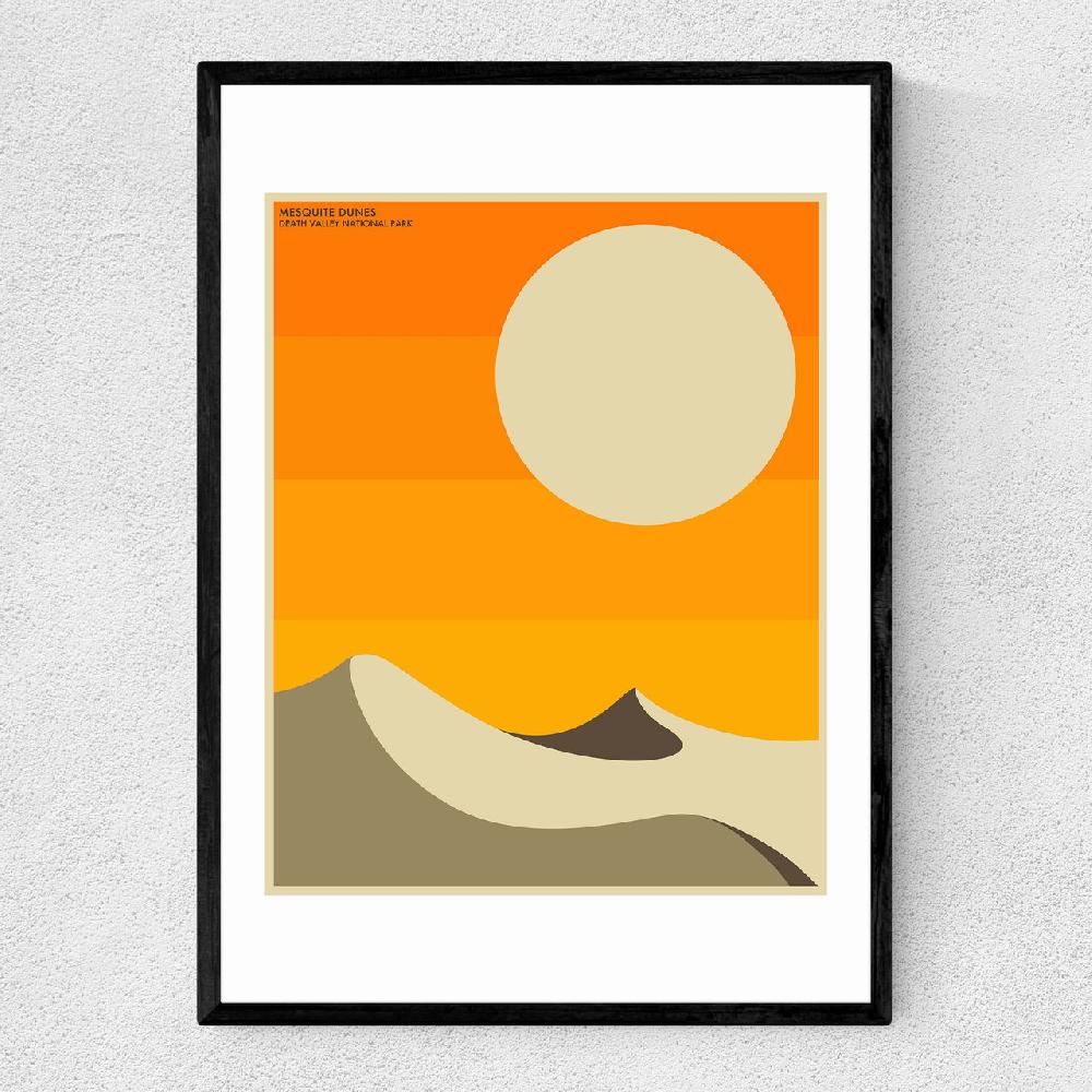 east end prints Death Valley by Jazzberry Blue