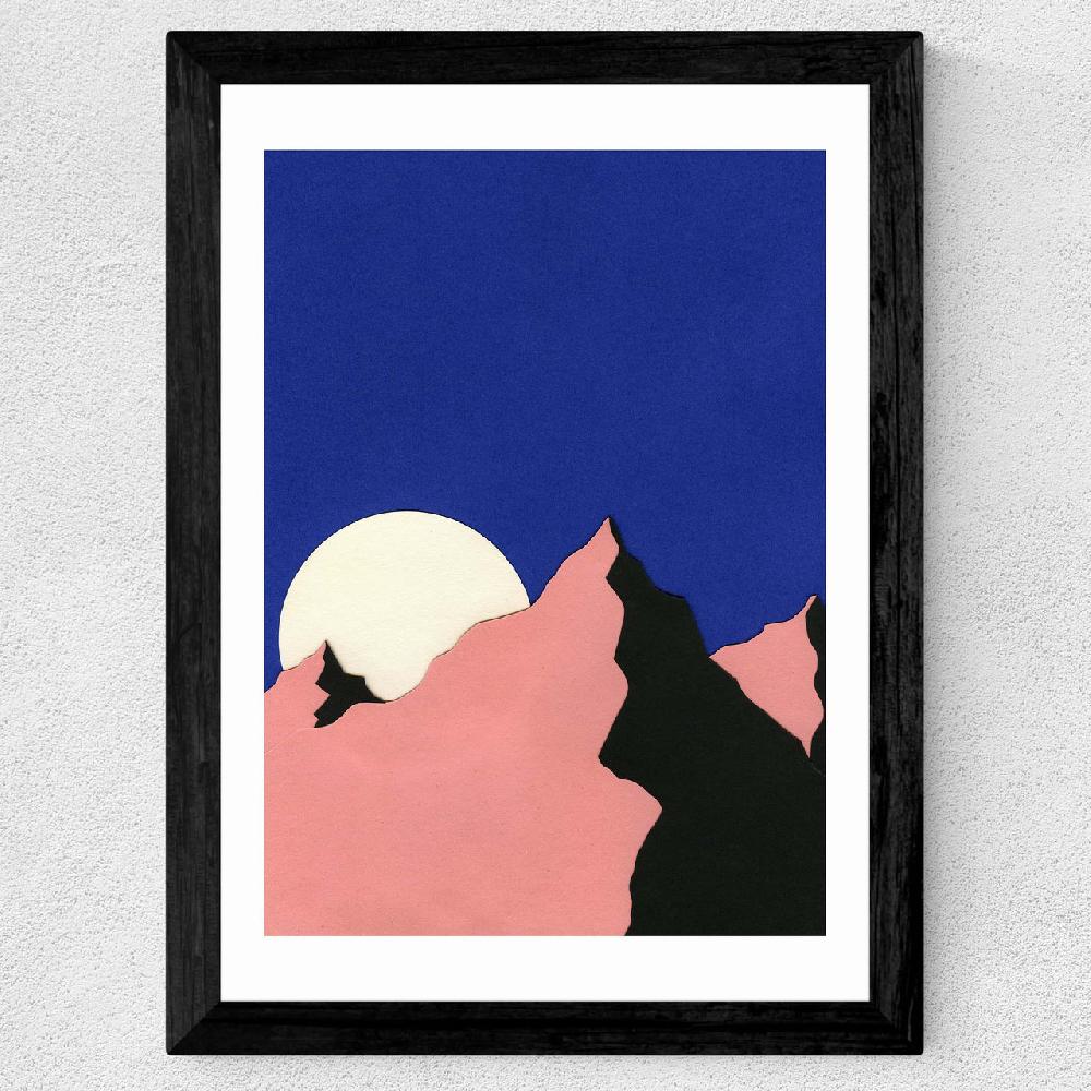 East End Prints Death Valley Moon II