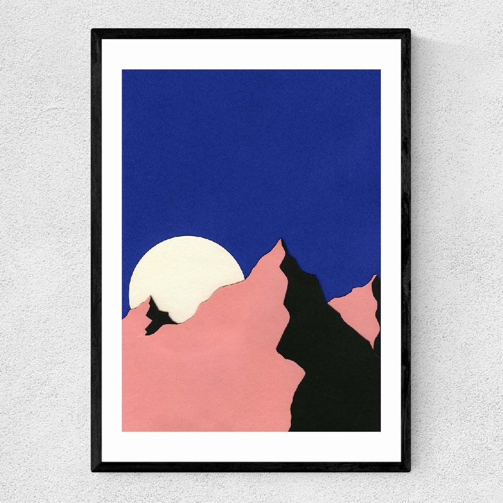 east end prints Death Valley Moon II