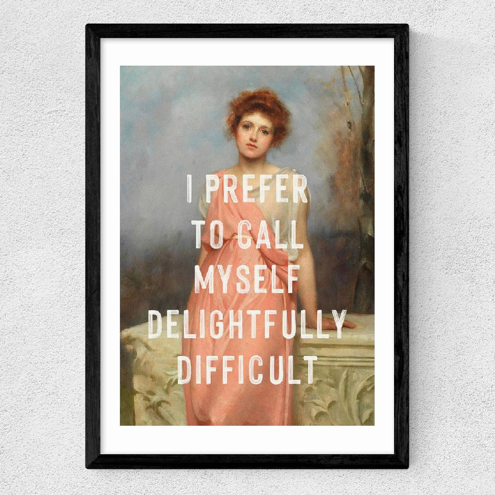 East End Prints Delight Fully Difficult