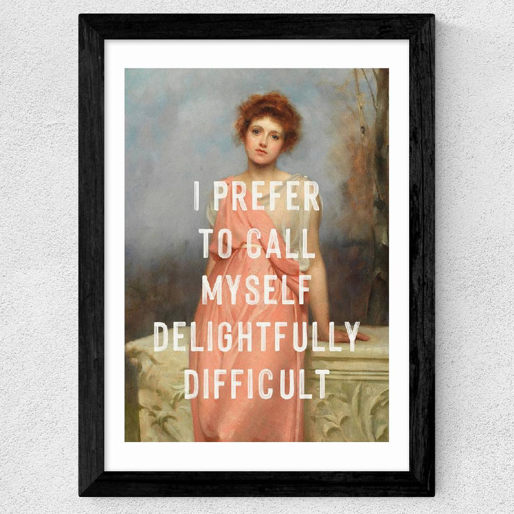 East End Prints Delight Fully Difficult