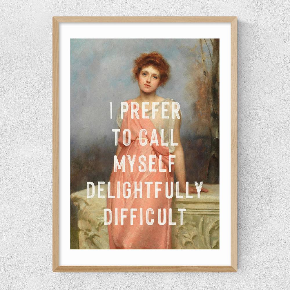 East End Prints Delight Fully Difficult