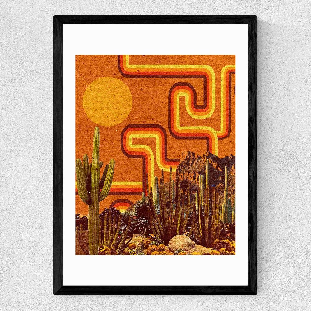 East End Prints Desert Lines