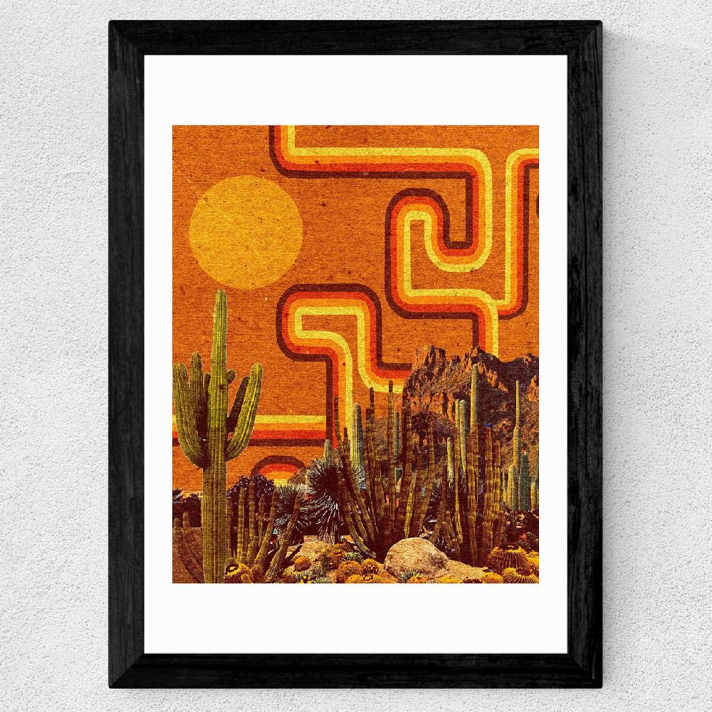 East End Prints Desert Lines