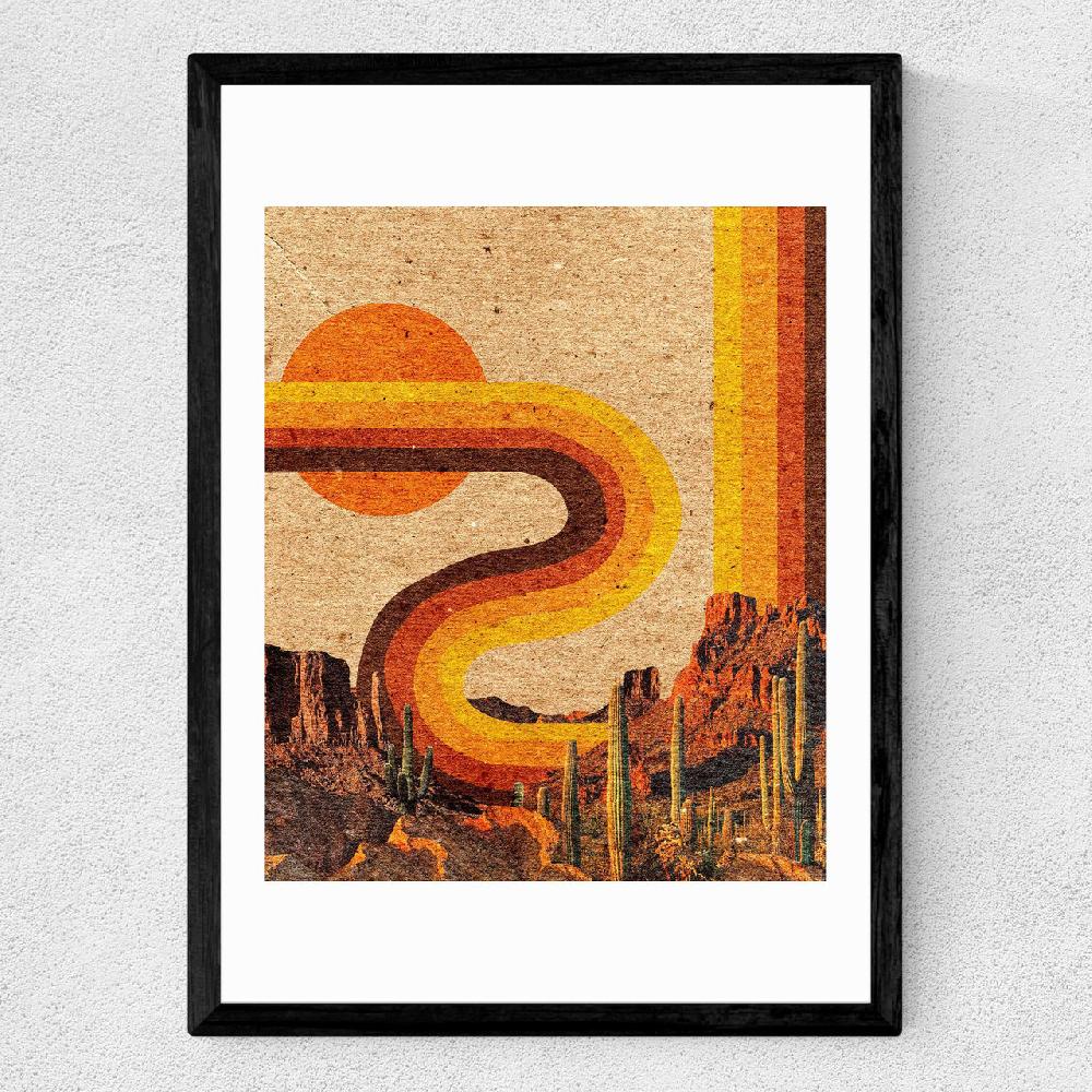 East End Prints Desert Rainbows