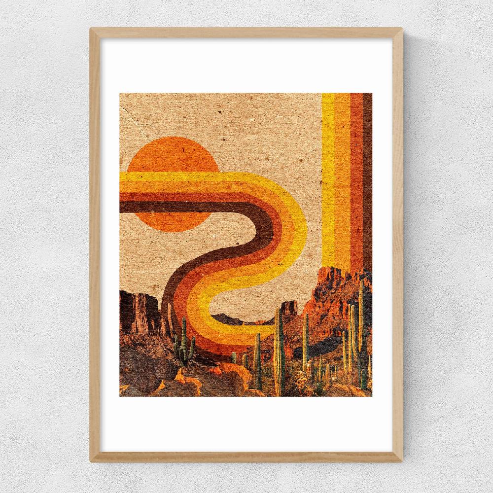 East End Prints Desert Rainbows