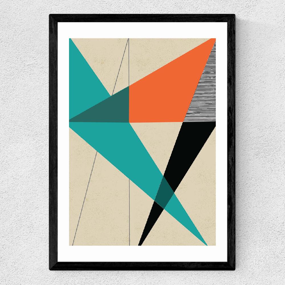 East End Prints Diagonal Unity