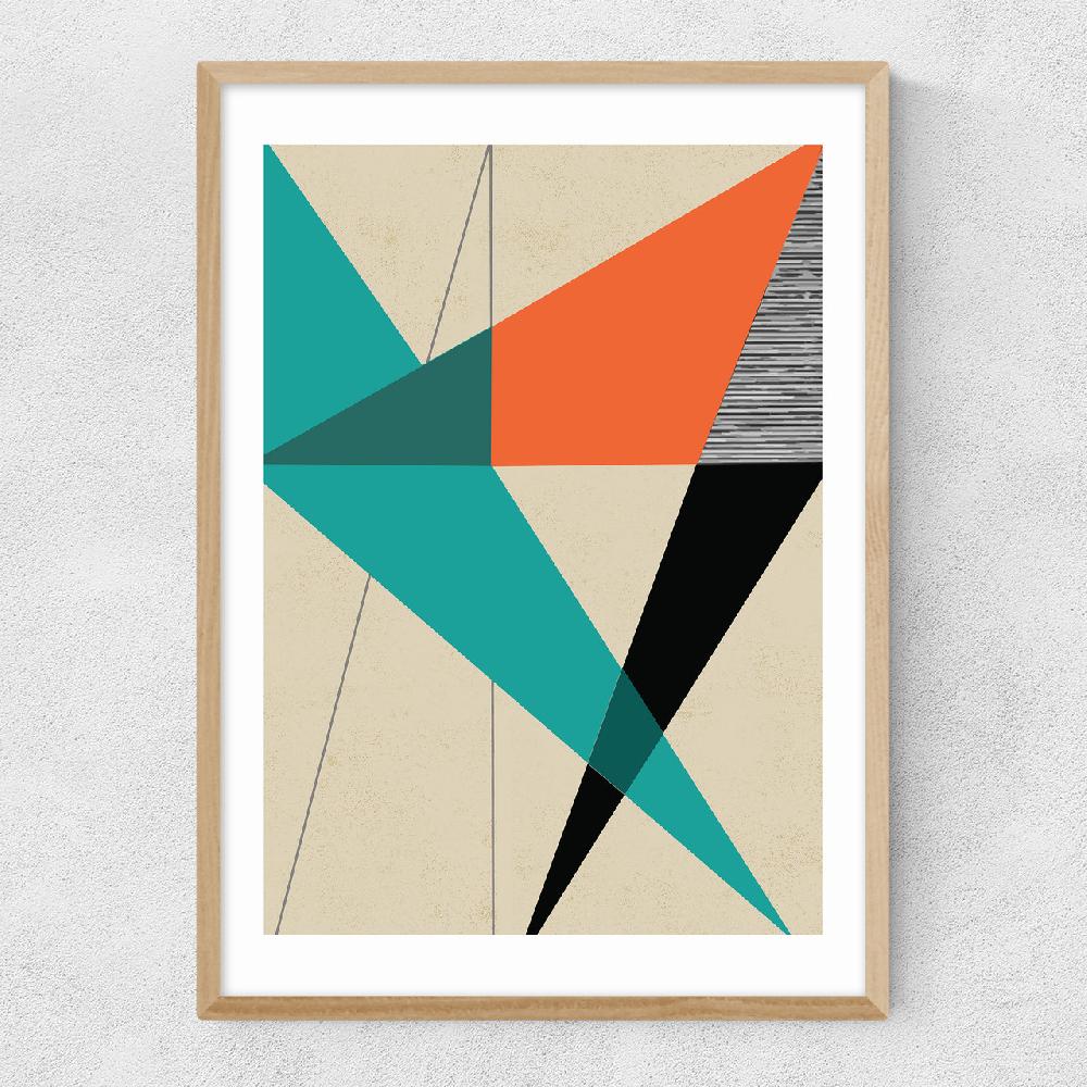 East End Prints Diagonal Unity