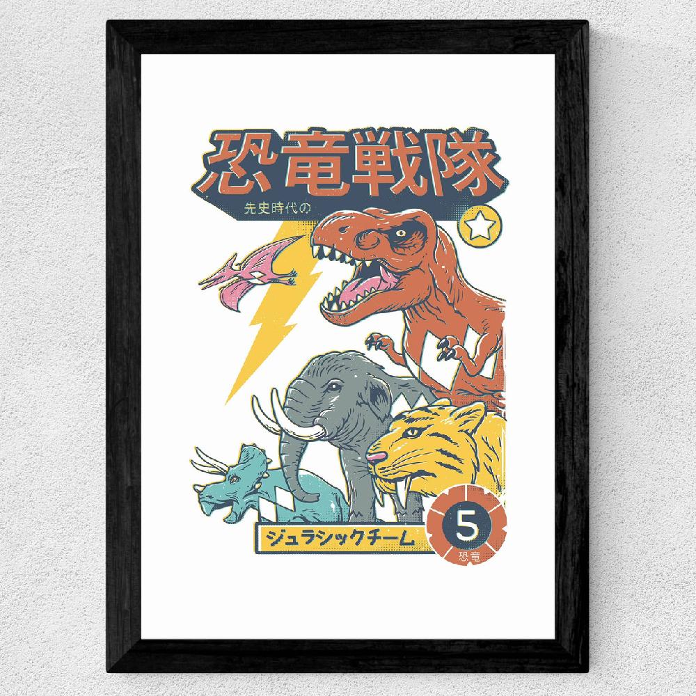 East End Prints Dino Sento Squad