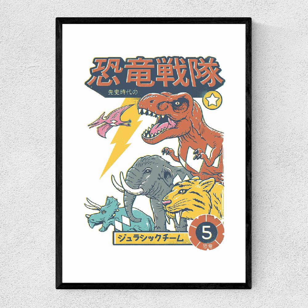 east end prints Dino Sento Squad