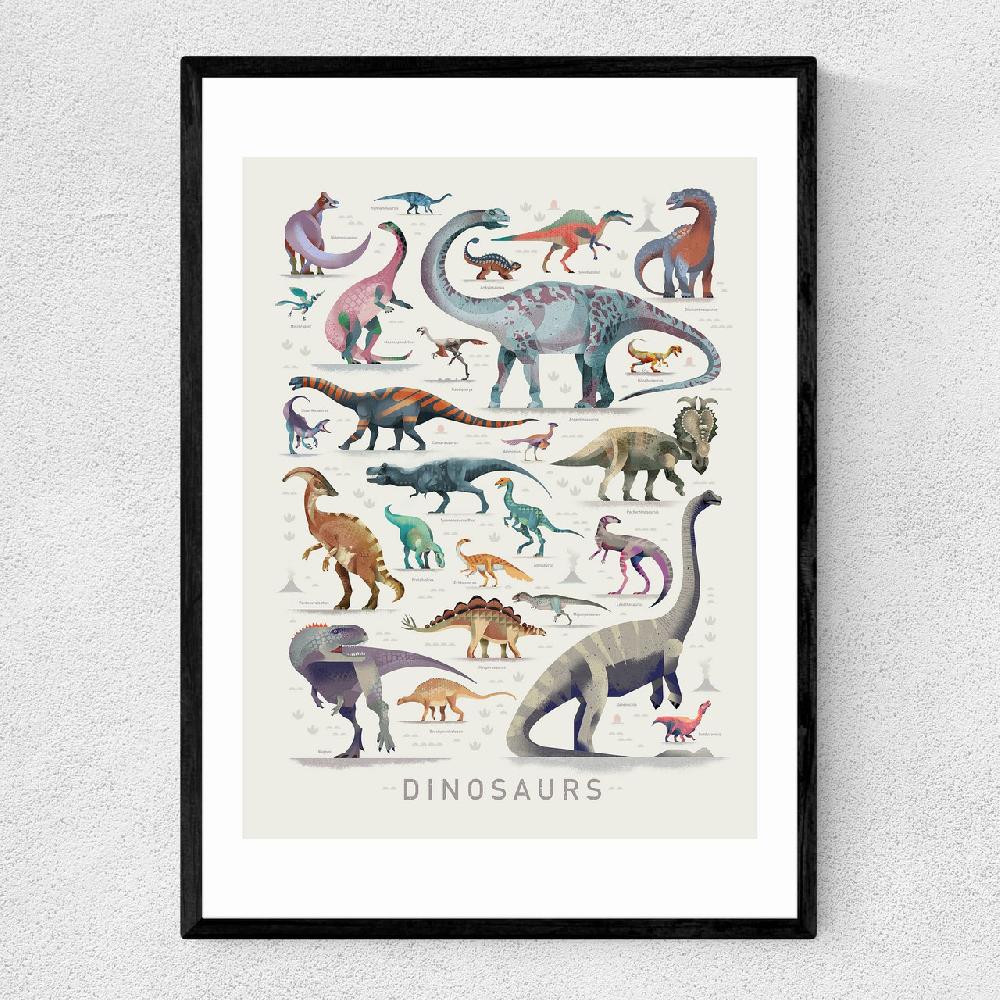 east end prints Dinosaurs by Dieter Braun