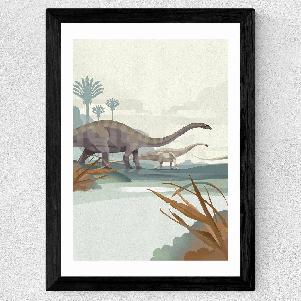 East End Prints Diplodocus