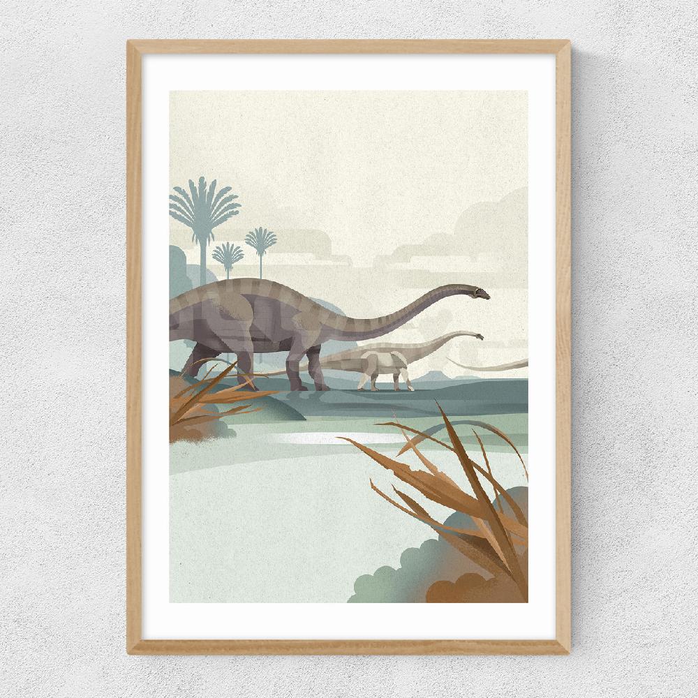East End Prints Diplodocus