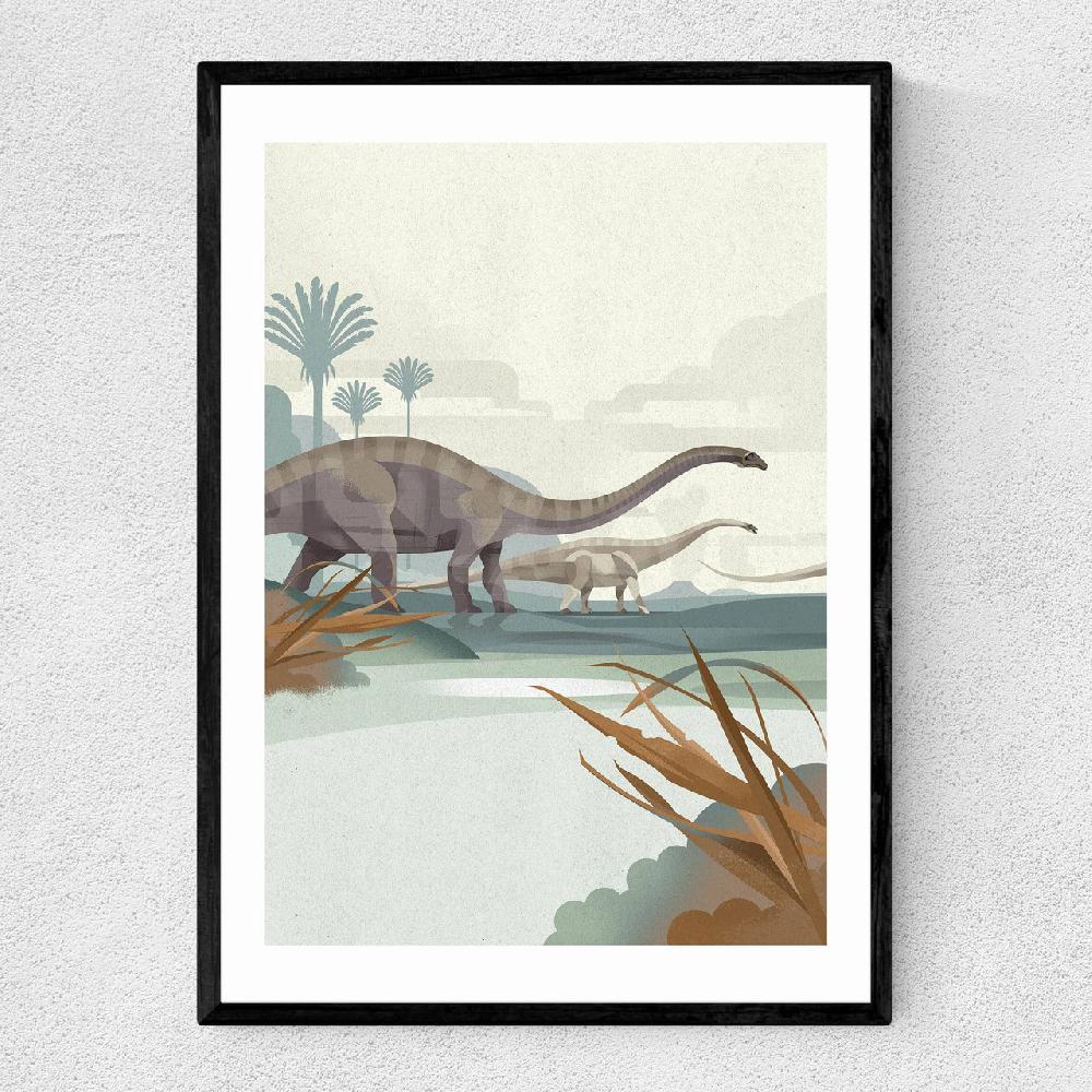 east end prints Diplodocus