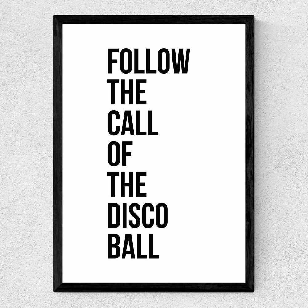 East End Prints Disco Ball