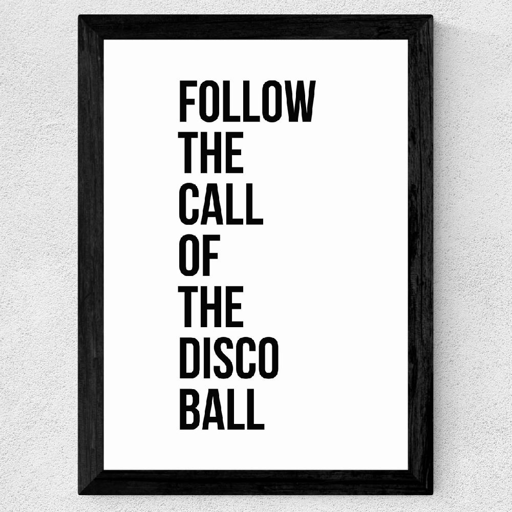 East End Prints Disco Ball