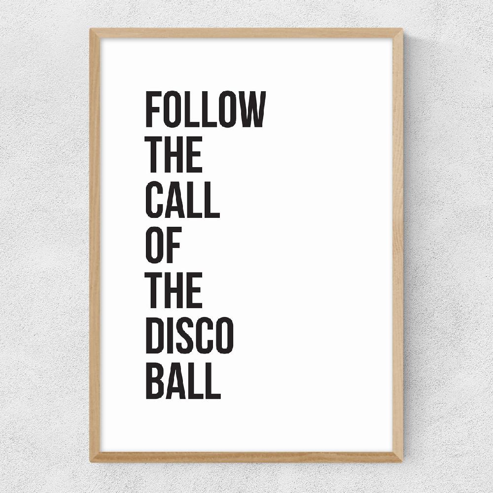 East End Prints Disco Ball