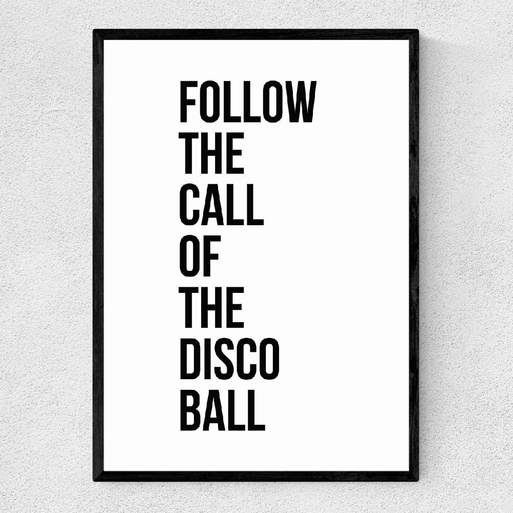east end prints Disco Ball