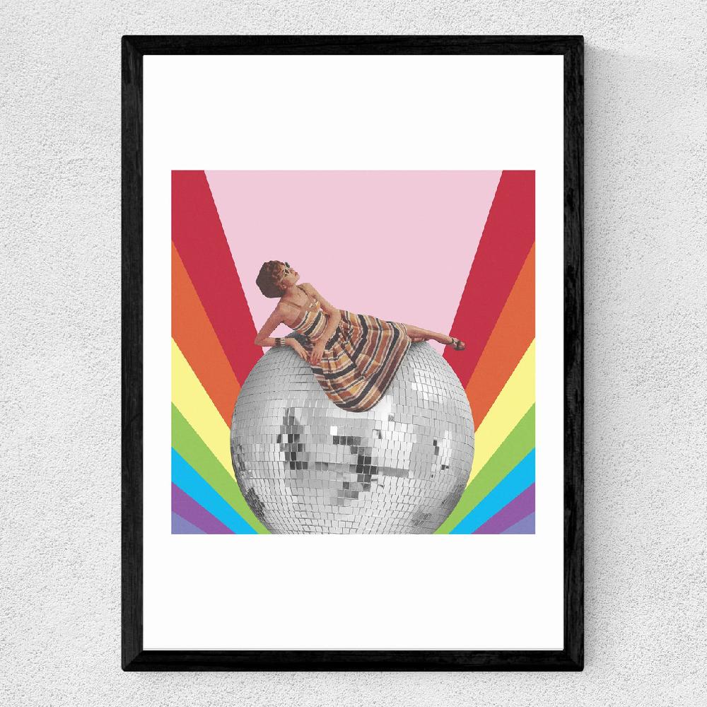 East End Prints Disco Lounging