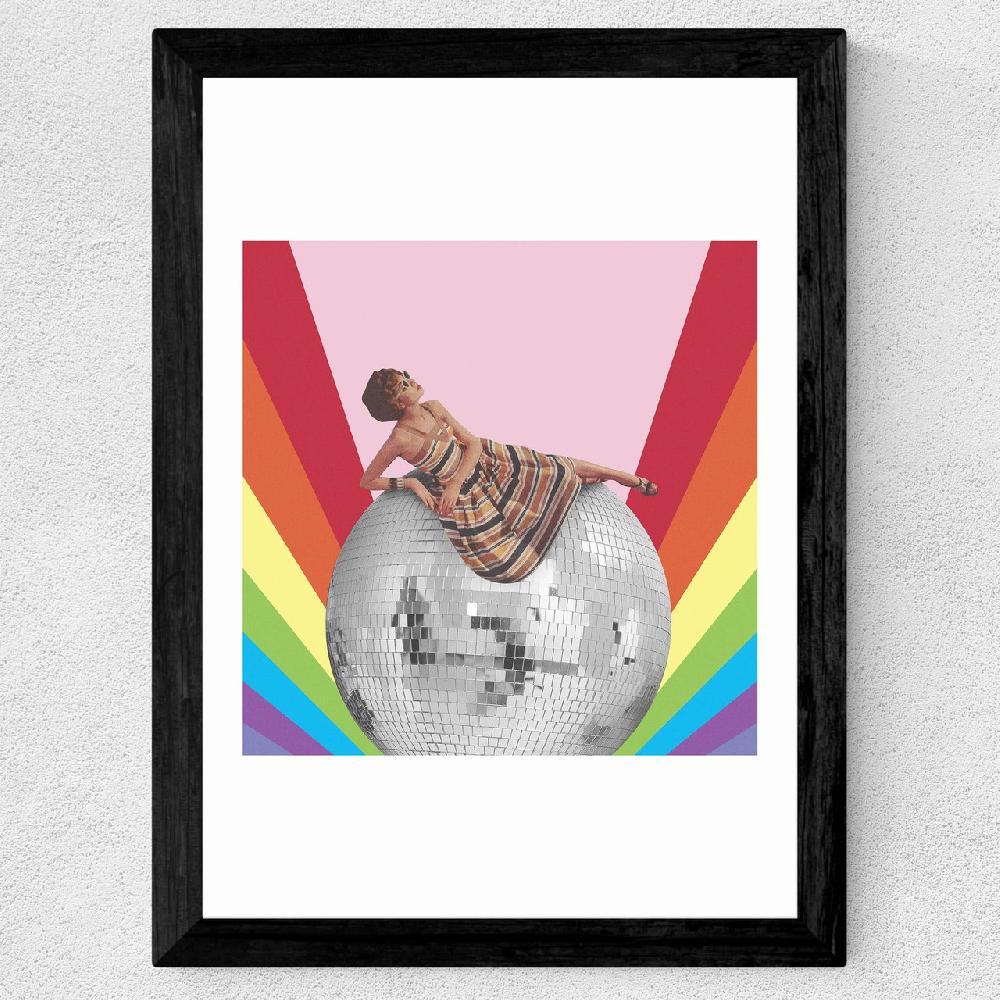 East End Prints Disco Lounging