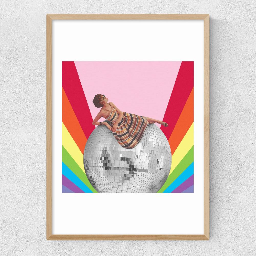 East End Prints Disco Lounging