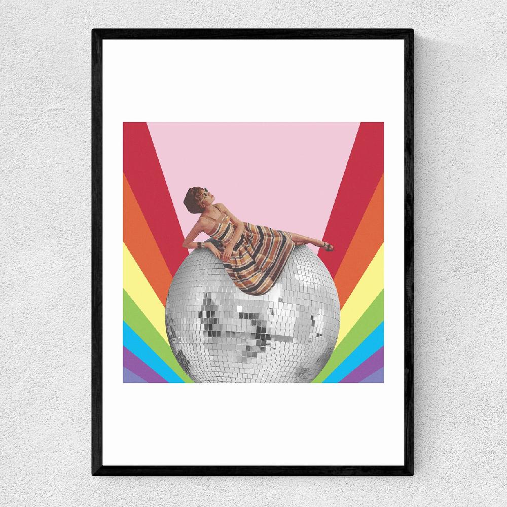 east end prints Disco Lounging