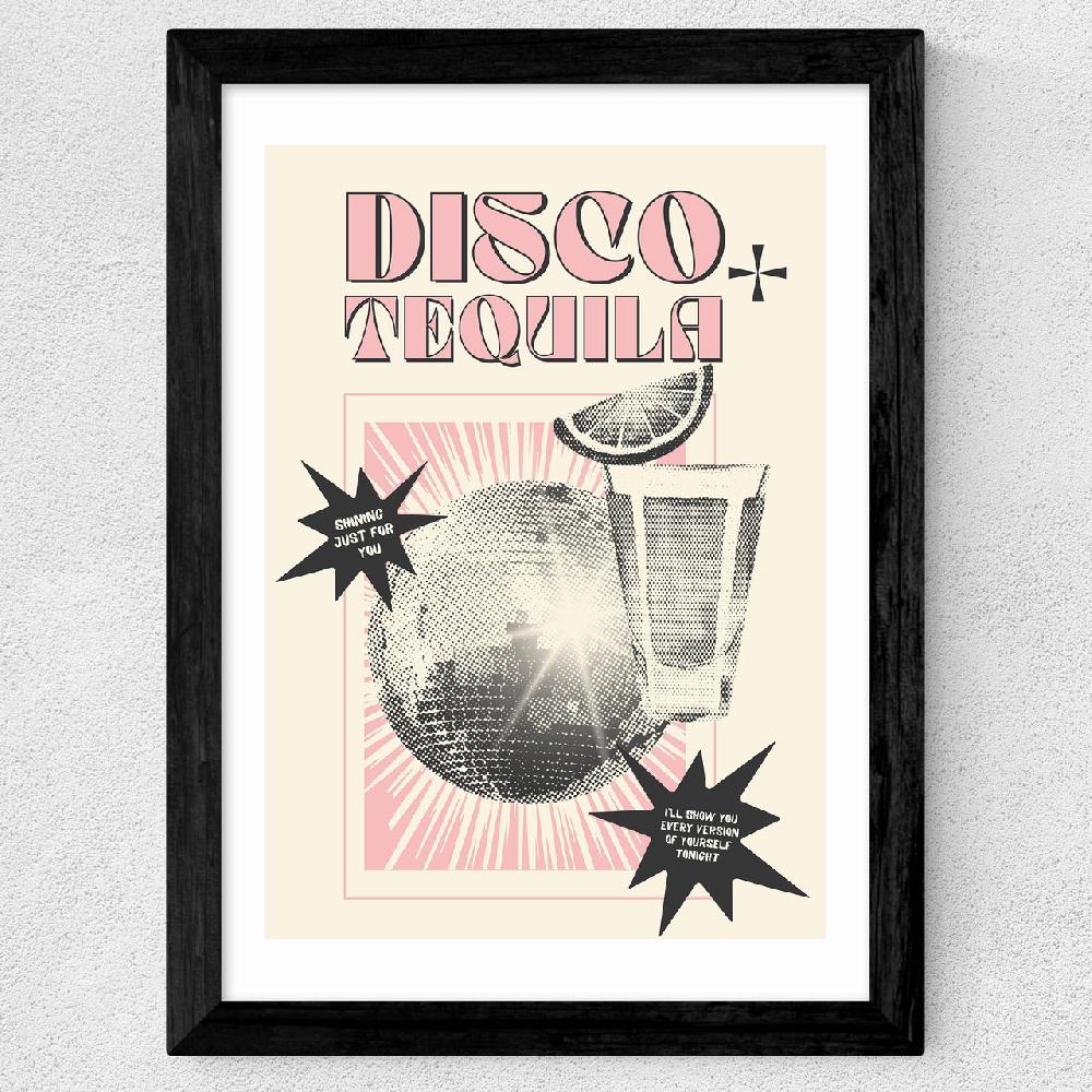 East End Prints Disco Tequila Pink