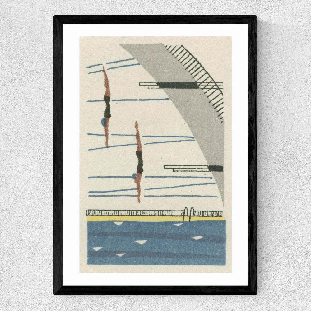 East End Prints Divers Matchbox
