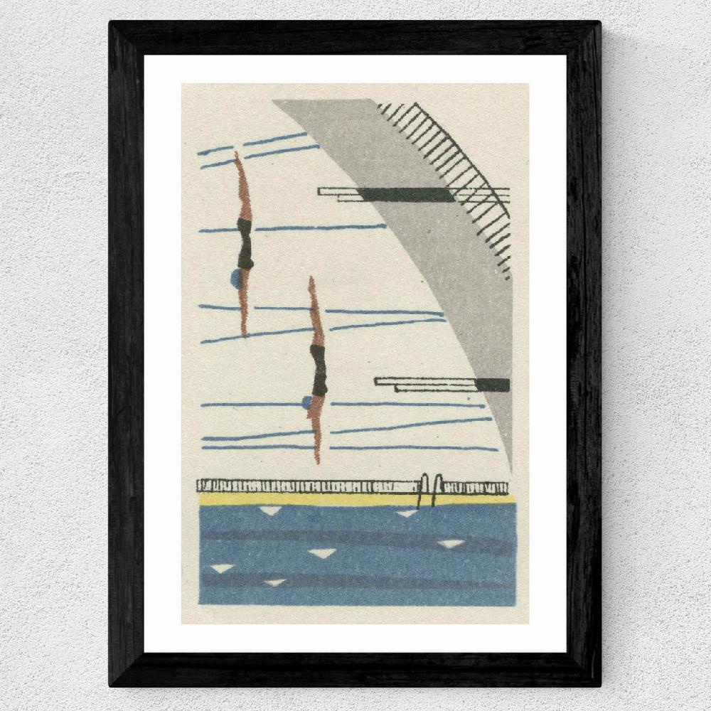 East End Prints Divers Matchbox