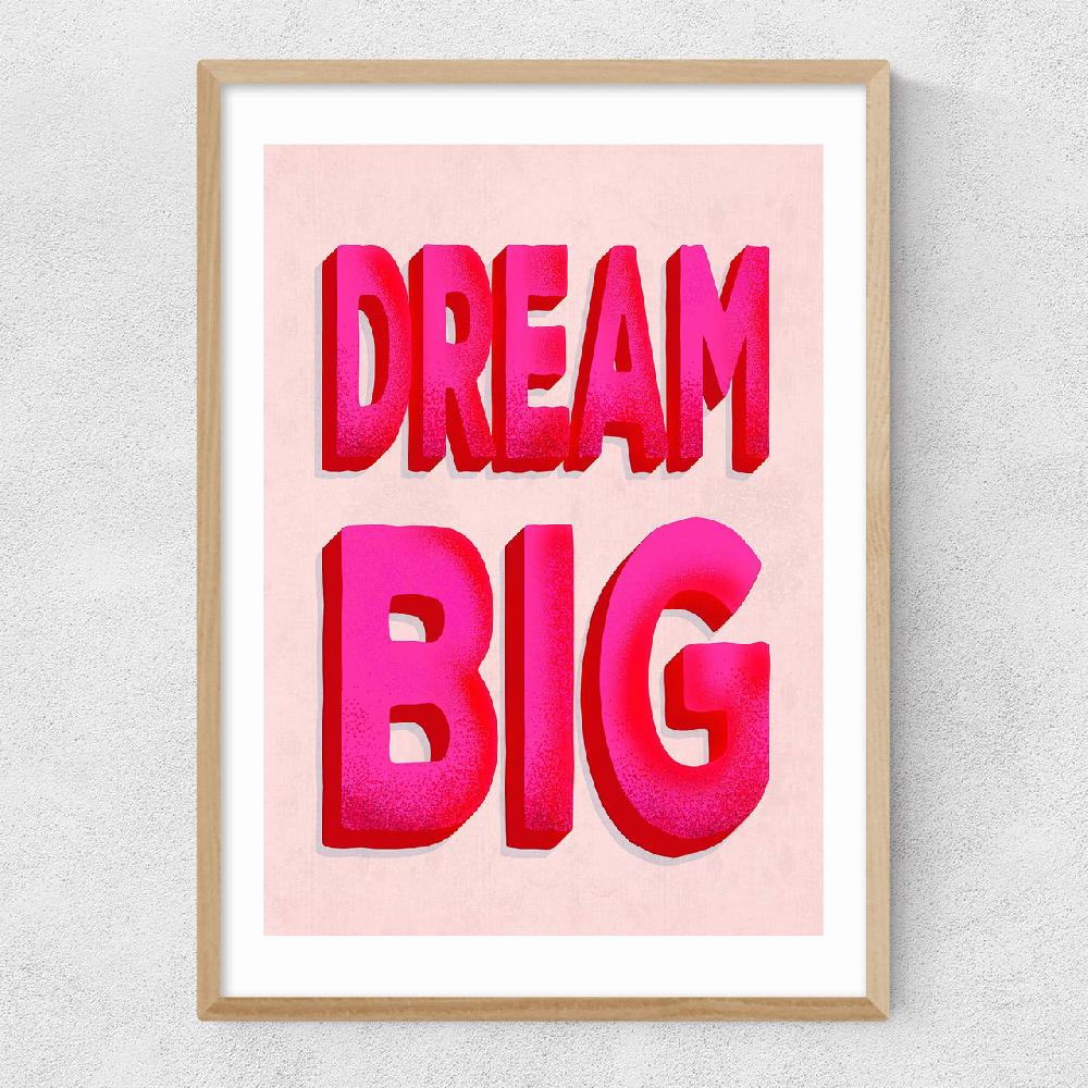 East End Prints Dream Big By ShowMeMars