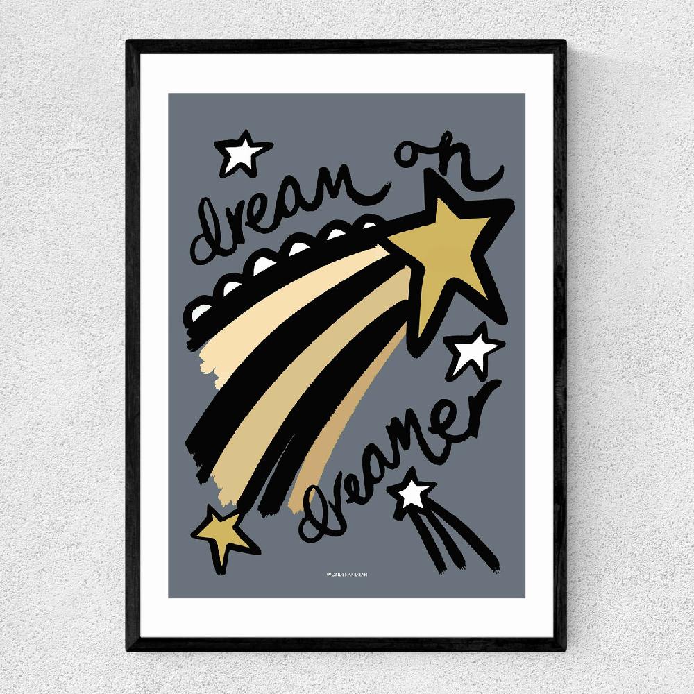 east end prints Dream Blue