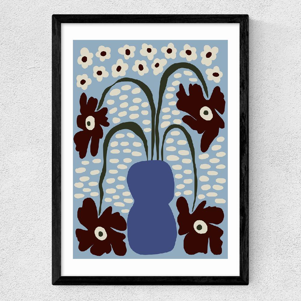 East End Prints Dropping Matisse Flowers