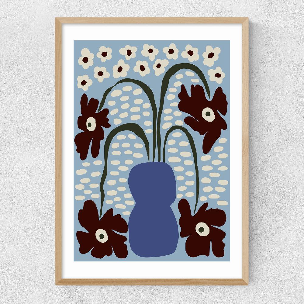 East End Prints Dropping Matisse Flowers