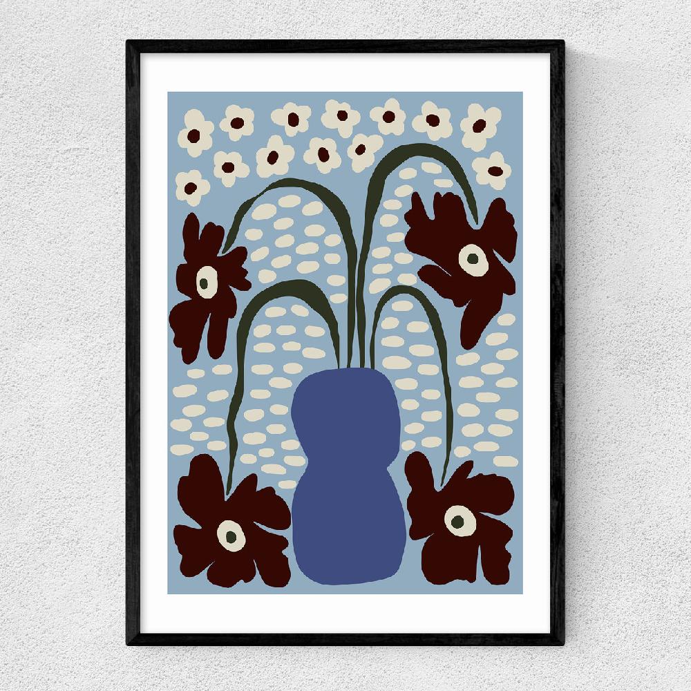 east end prints Dropping Matisse Flowers