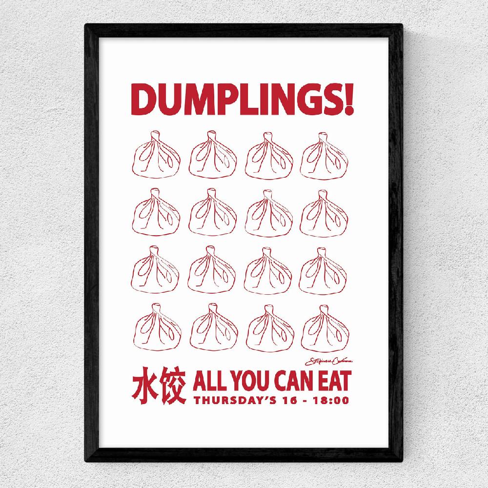 East End Prints Dumplings