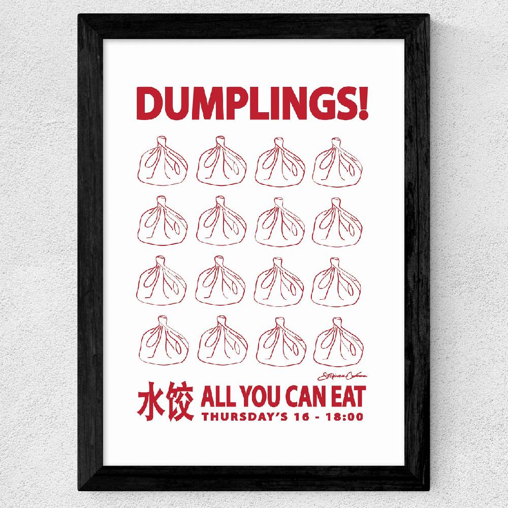 East End Prints Dumplings