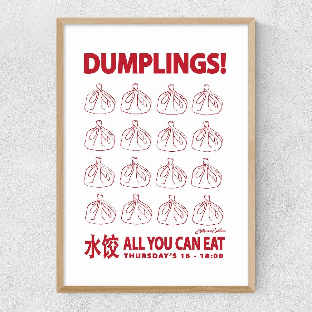 East End Prints Dumplings