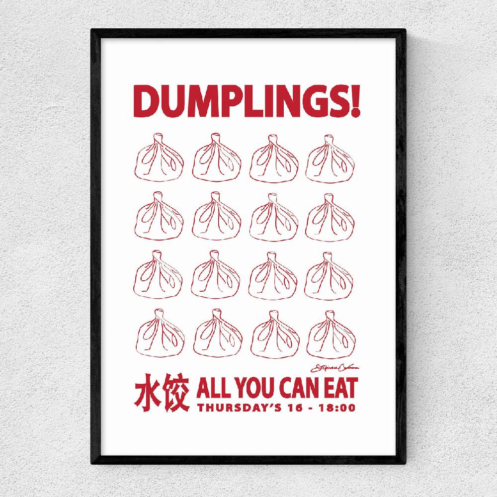 east end prints Dumplings