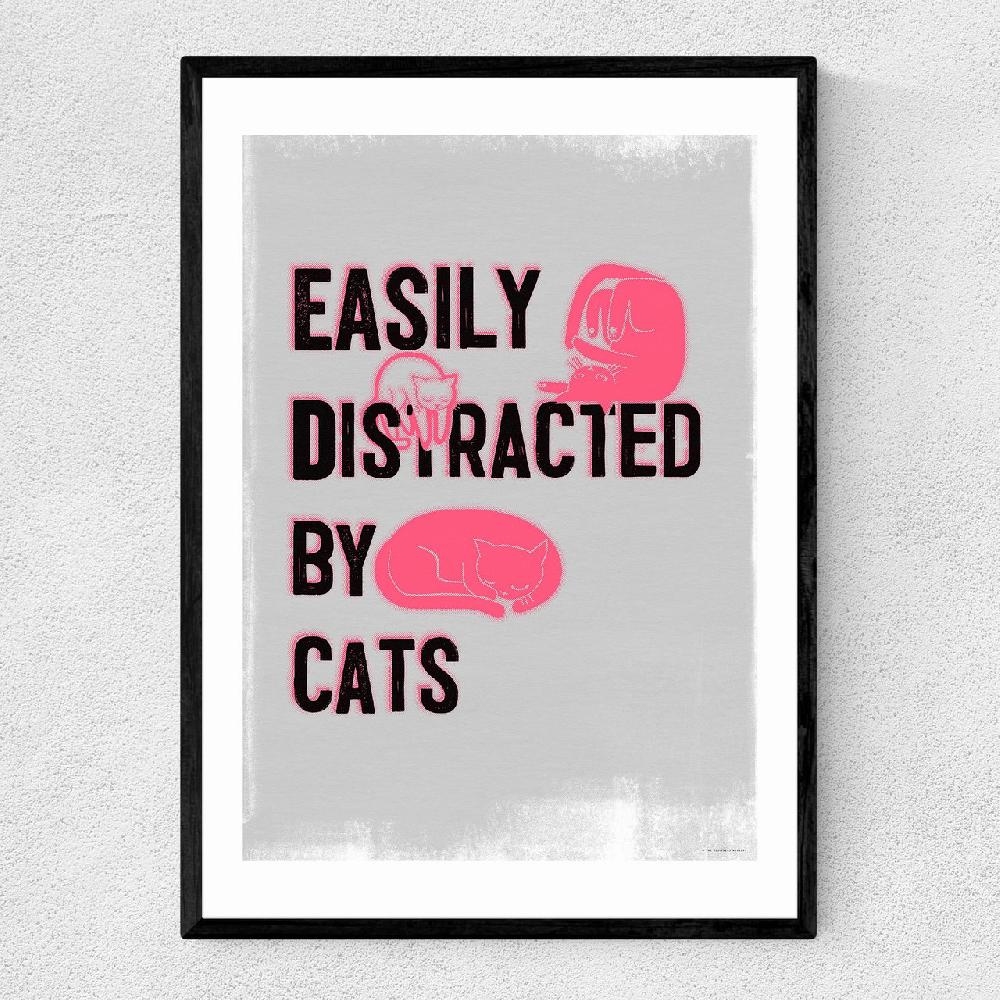 east end prints Easily Distracted