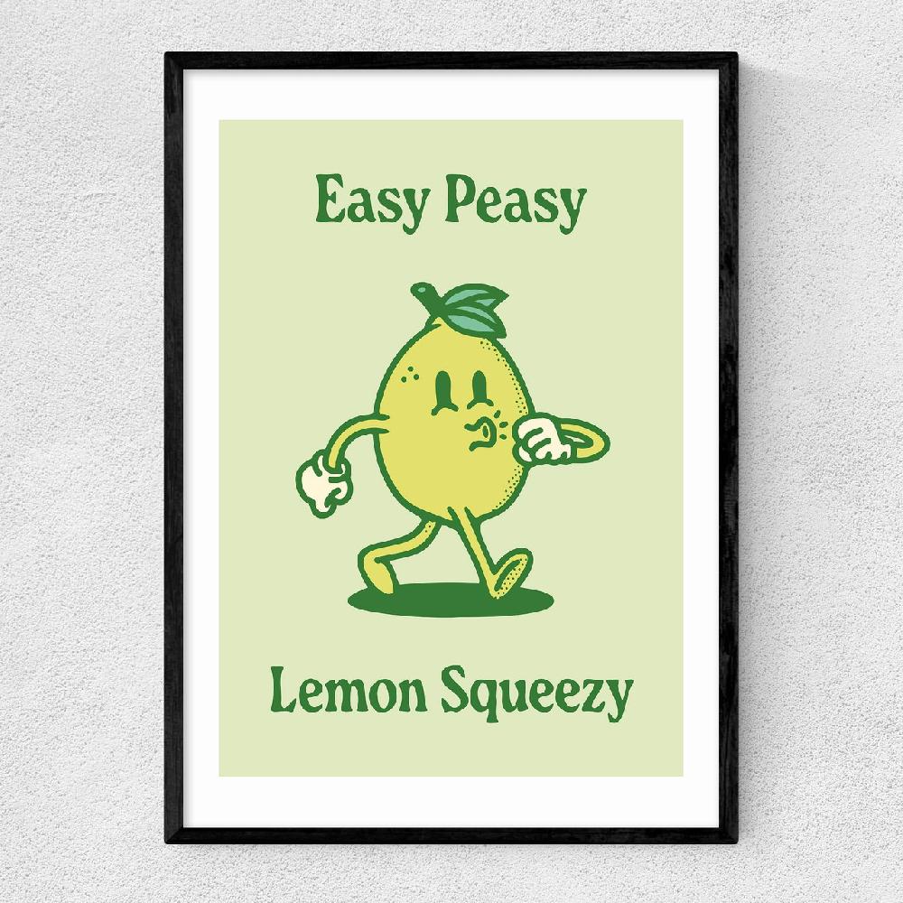 east end prints Easy Peasy Lemon Squeezy