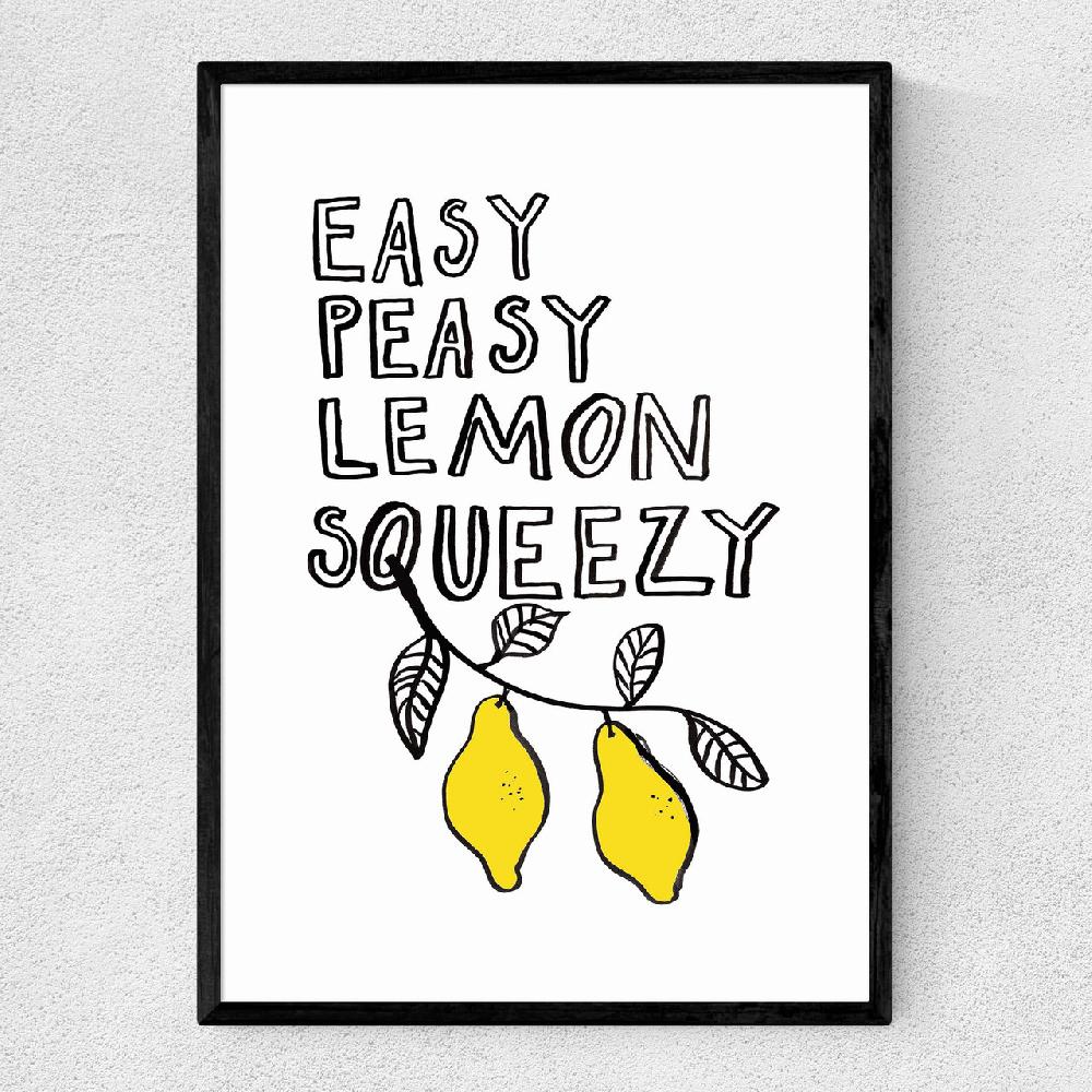 east end prints Easy Peasy Lemon