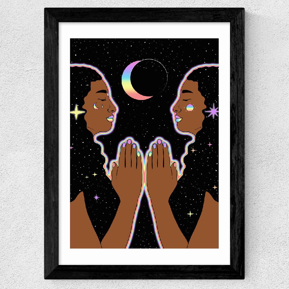 East End Prints Eclipse By Wild Suga
