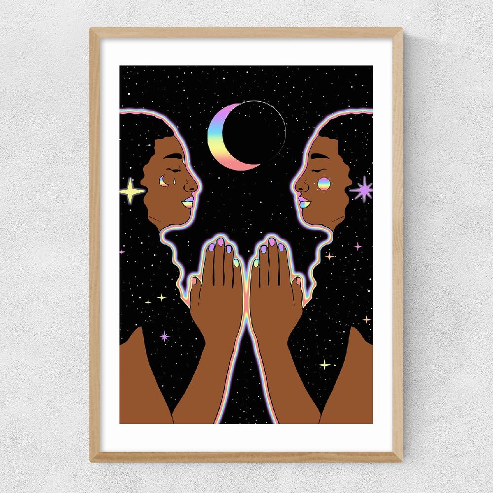 East End Prints Eclipse By Wild Suga