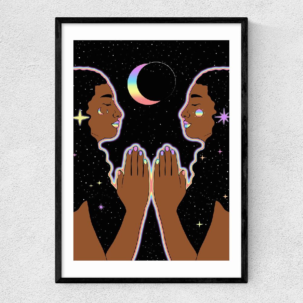 east end prints Eclipse by Wild Suga