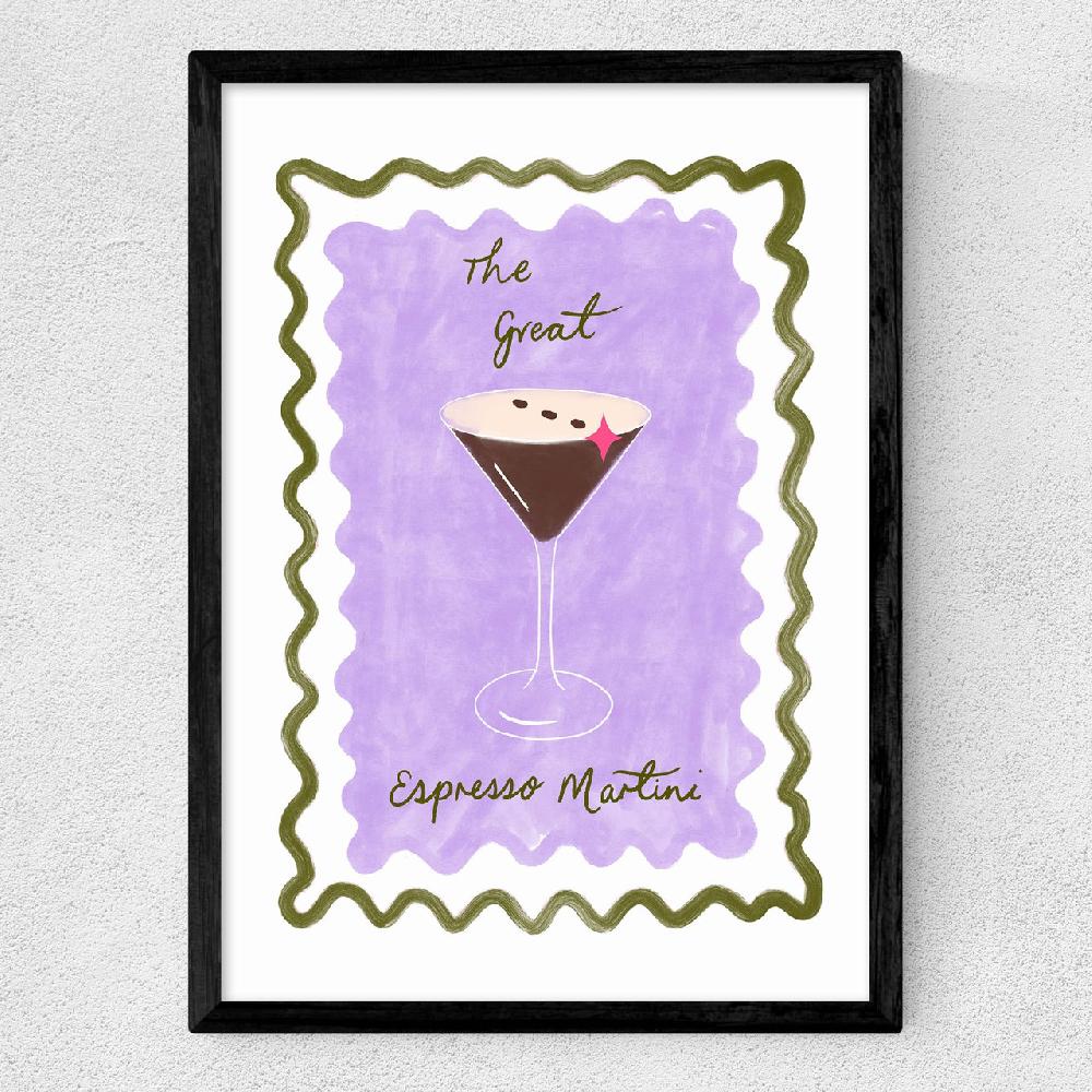 East End Prints Espresso By Emmy Lupin Studio