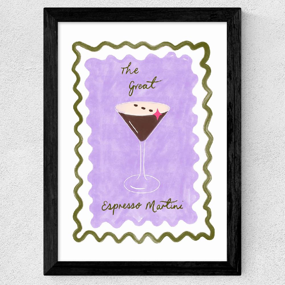 East End Prints Espresso By Emmy Lupin Studio