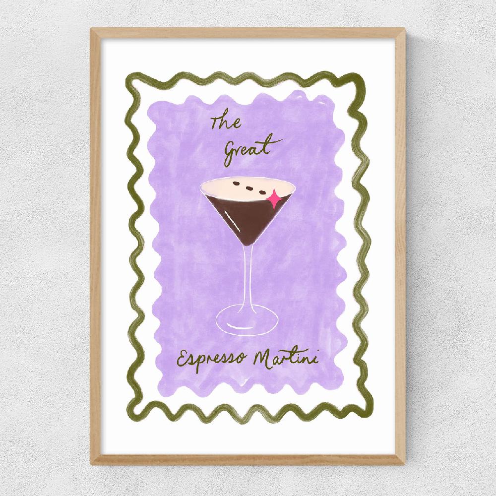 East End Prints Espresso By Emmy Lupin Studio