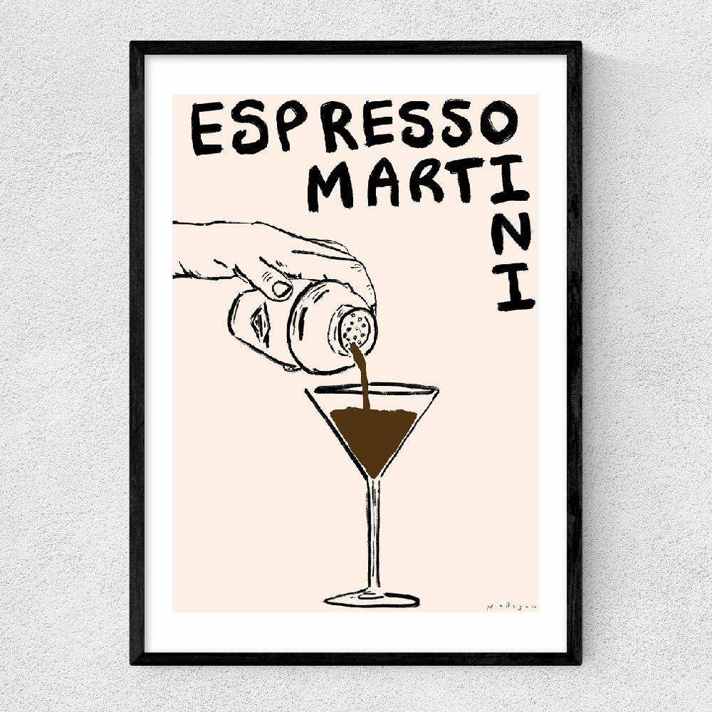 east end prints Espresso Martini by Nia Beynon