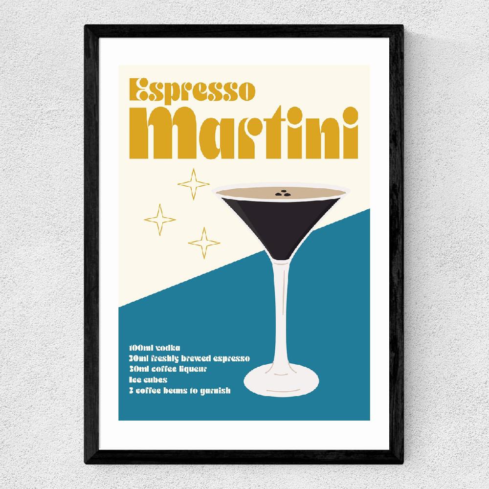 East End Prints Espresso Martini Cocktail